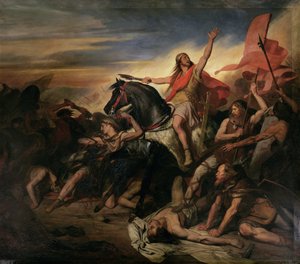 Tolbiacin taistelu vuonna 496 jKr., 1837